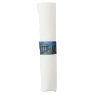 Vincent van Gogh - Starry Night Over the Rhone Napkin Bands