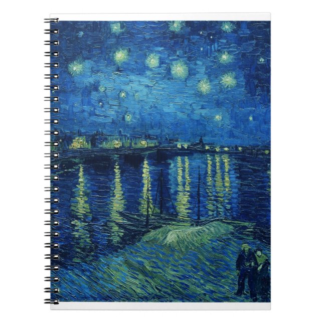 Vincent Van Gogh - Starry Night over the Rhone Notebook (Front)