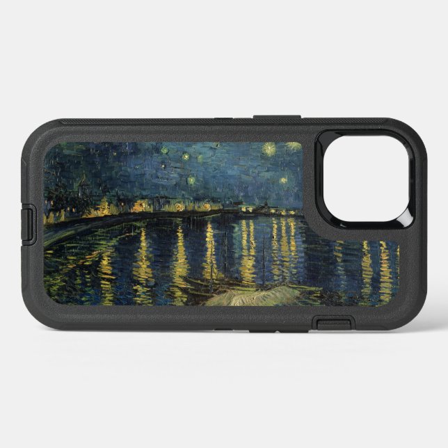 Vincent van Gogh | Starry Night Over the Rhone Otterbox iPhone Case (Back Horizontal)