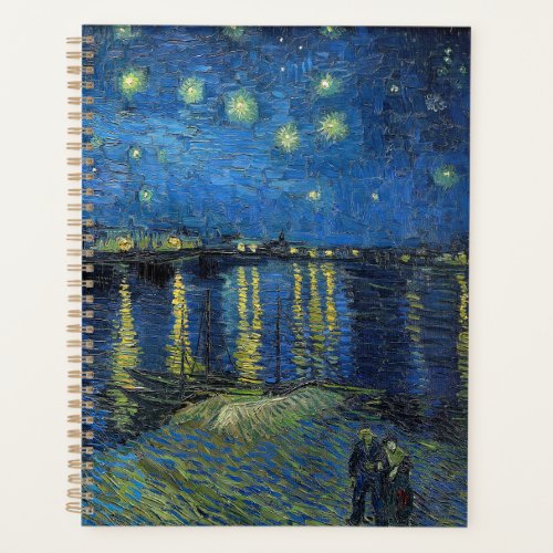 Vincent van Gogh _ Starry Night Over the Rhone Planner