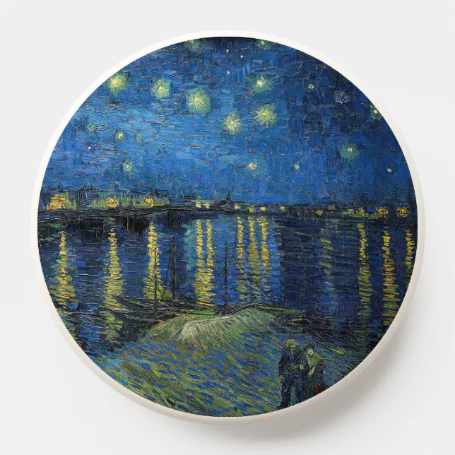 Vincent van Gogh Starry Night Over the Rhone PopSocket Zazzle