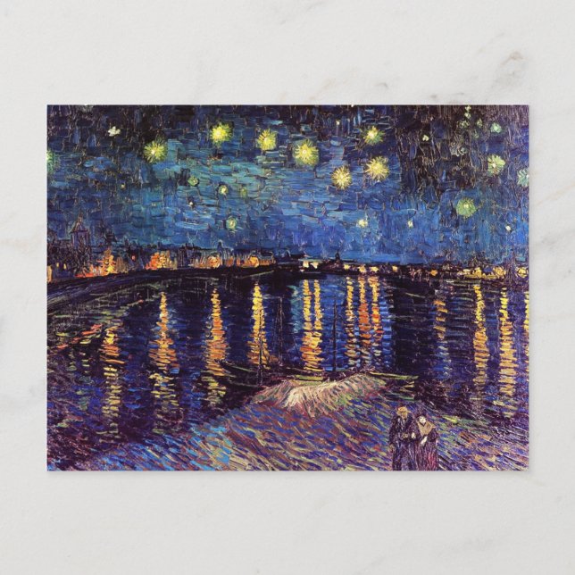 Vincent van Gogh -Starry Night Over the Rhone Postcard (Front)