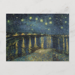 Vincent van Gogh   Starry Night Over the Rhone Postcard