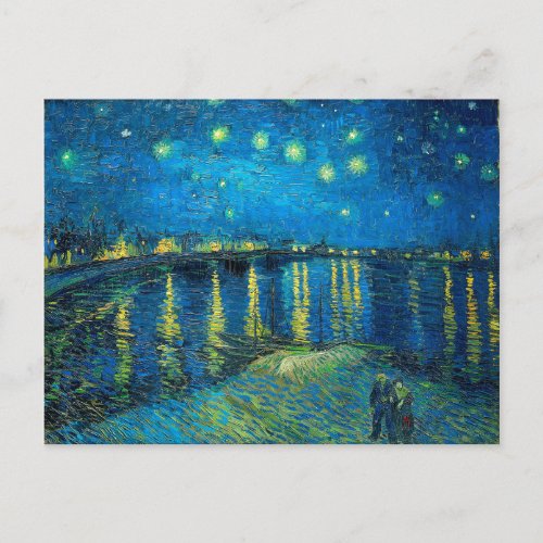 Vincent Van Gogh Starry Night Over The Rhone Postcard