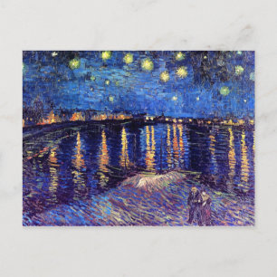 Vincent Van Gogh - Starry Night Over The Rhone Postcard