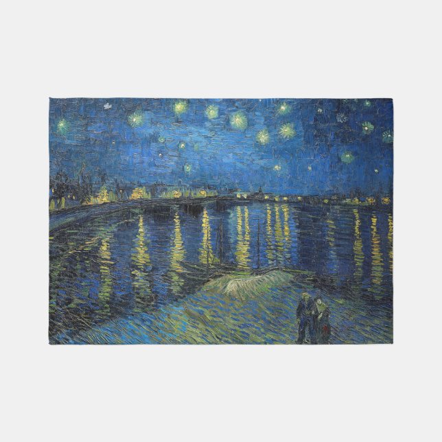 Vincent van Gogh - Starry Night Over the Rhone Rug (Front)