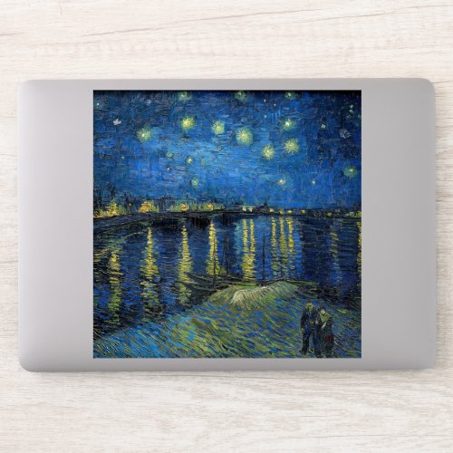 Vincent van Gogh _ Starry Night Over the Rhone Sticker