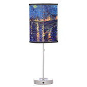 Vincent Van Gogh - Starry Night Over The Rhone Table Lamp (Back)