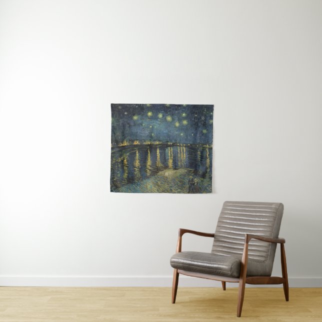 Vincent van Gogh | Starry Night Over the Rhone Tapestry (In Situ (Horizontal))