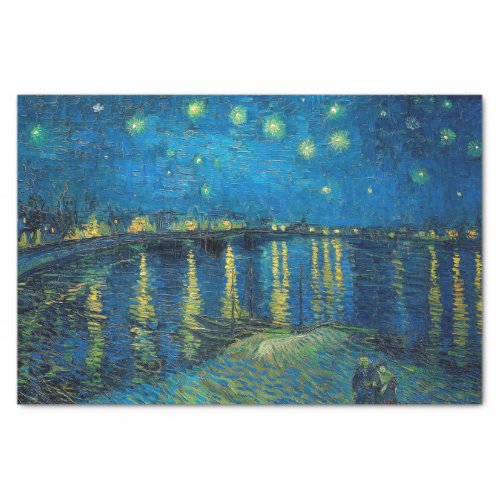 Vincent Van Gogh Starry Night Over the Rhone Tissue Paper