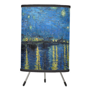 Vincent van Gogh - Starry Night Over the Rhone Tripod Lamp