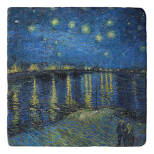 Vincent van Gogh - Starry Night Over the Rhone Trivet