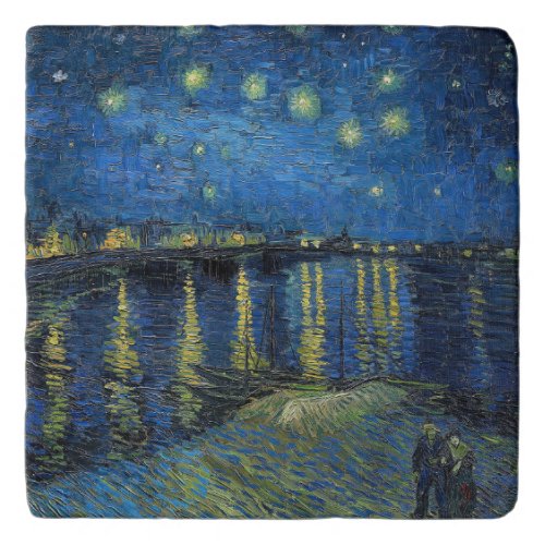 Vincent van Gogh _ Starry Night Over the Rhone Trivet