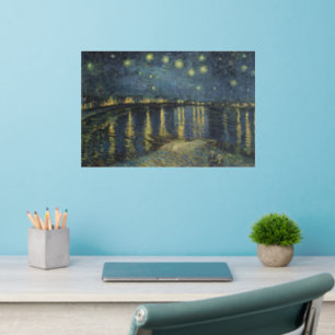 Vincent van Gogh   Starry Night Over the Rhone Wall Decal