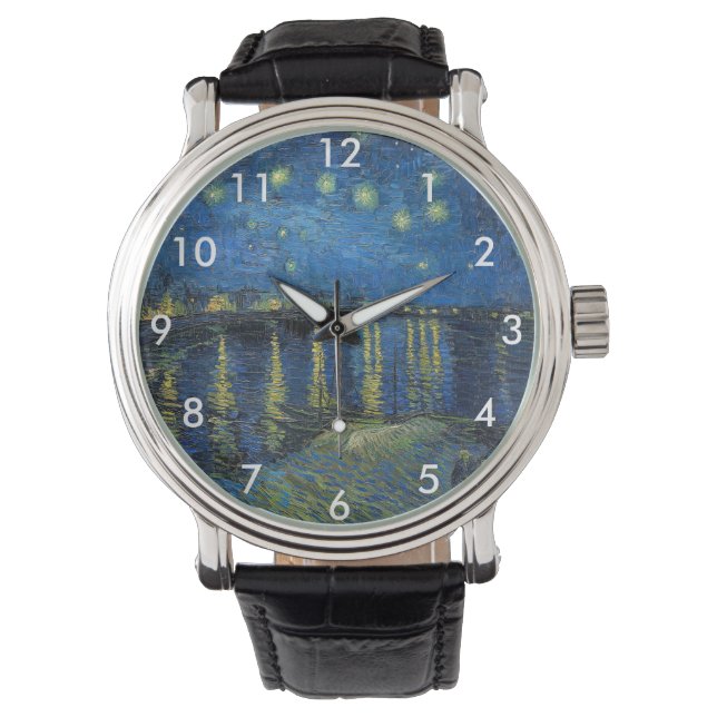 Vincent van Gogh - Starry Night Over the Rhone Watch (Front)