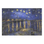 Vincent Van Gogh Starry Night Over The Rhone Wrapping Paper Sheets