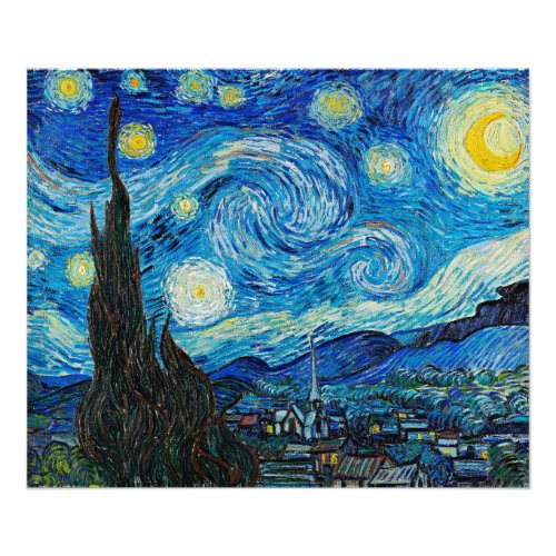Vincent van Gogh Starry Night Photo Print
