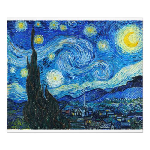 Vincent Van Gogh _ Starry Night Photo Print