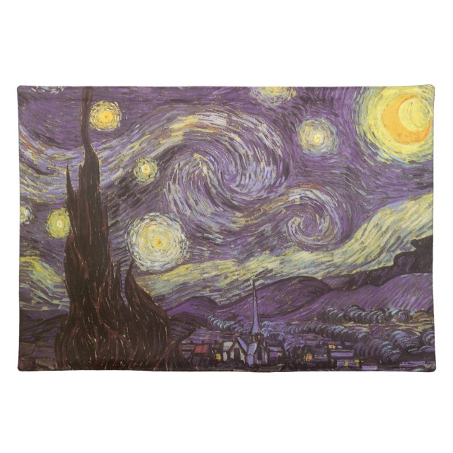Vincent van Gogh - Starry Night Placemat (Front)