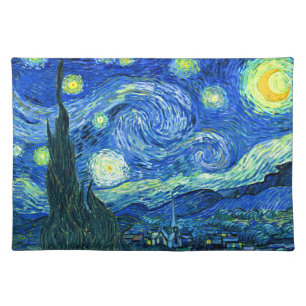 vincent van gogh starry night placemat