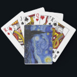 Vincent Van Gogh "Starry Night" Playing Cards<br><div class="desc">Now you can enjoy all of your favorite card games with these "Starry Night" playing cards!  Painted by the renowned Impressionist painter Vincent Van Gogh,  "Starry Night"  was painted using oil on canvas in Saint-Rémy,  France in June of 1889. Makes a great gift!</div>