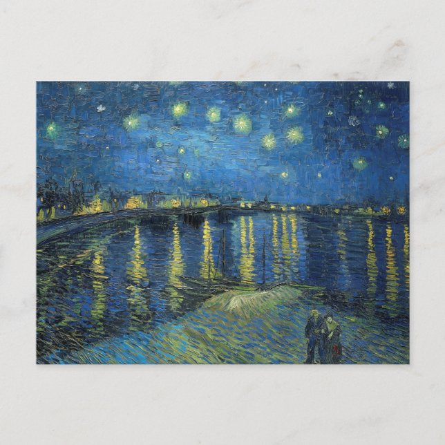 Vincent van Gogh Starry Night Postcard (Front)