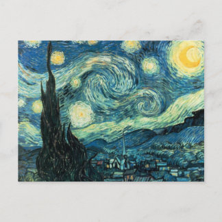 Vincent Van Gogh Starry Night Postcard