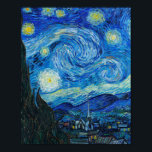Vincent Van Gogh - Starry Night Poster<br><div class="desc">Vincent Van Gogh - Starry Night</div>