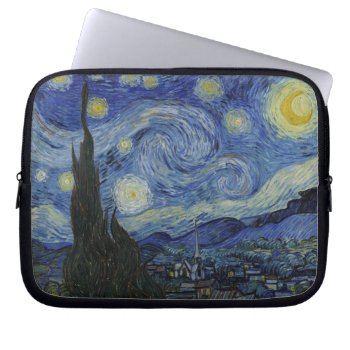 Vincent Van Gogh Starry Night Sleeve by Quirina at Zazzle