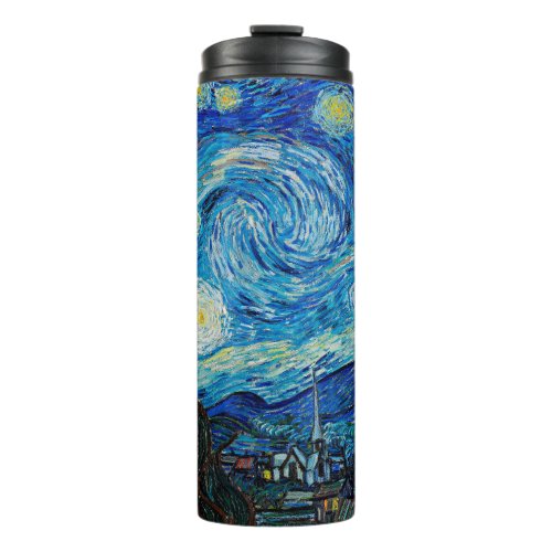 Vincent van Gogh Starry Night Thermal Tumbler