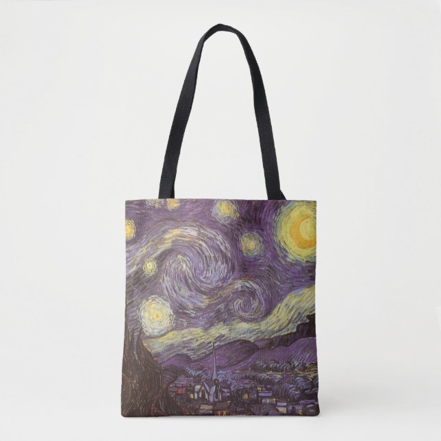 Vincent van Gogh - Starry Night Tote Bag (Front)