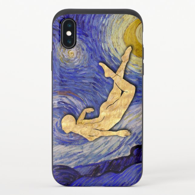 Vincent Van Gogh Starry Night Uncommon iPhone Case (Back)