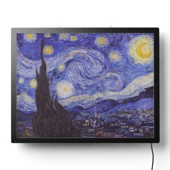 Vincent Van Gogh Starry Night Vintage Fine Art by artfoxx at Zazzle