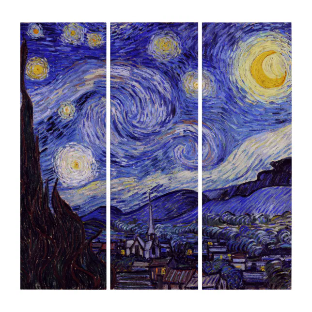 Vincent Van Gogh Starry Night Vintage Fine Art | Zazzle