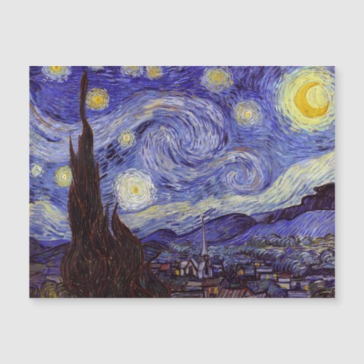 Vincent Van Gogh Starry Night Vintage Fine Art (Front)