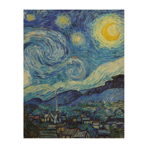 Vincent Van Gogh Starry Night Vintage Fine Art