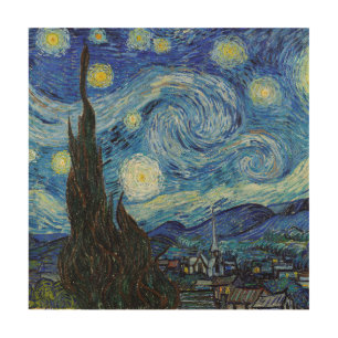 Vincent Van Gogh Starry Night Vintage Fine Art