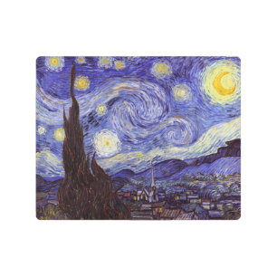 Vincent Van Gogh Starry Night Vintage Fine Art