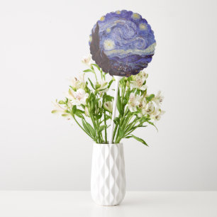 Vincent Van Gogh Starry Night Vintage Fine Art Balloon