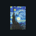 Vincent Van Gogh Starry Night Vintage Fine Art Canvas Print<br><div class="desc">Vincent Van Gogh Starry Night Vintage Fine Art Canvas Print</div>
