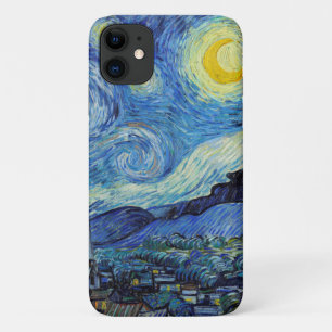 Vincent Van Gogh Starry Night Vintage Fine Art iPhone 11 Case