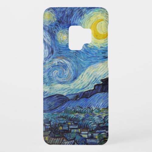 Vincent Van Gogh Starry Night Vintage Fine Art Case_Mate Samsung Galaxy S9 Case