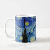Vincent Van Gogh Starry Night Vintage Fine Art Coffee Mug (Left)