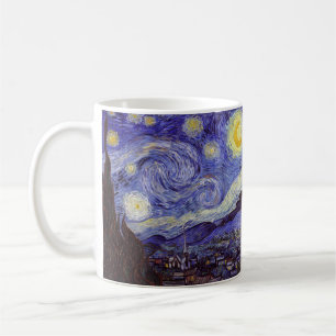 Vincent Van Gogh Starry Night Vintage Fine Art Coffee Mug