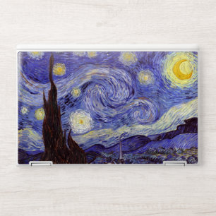 Vincent Van Gogh Starry Night Vintage Fine Art HP Laptop Skin