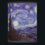 Vincent Van Gogh Starry Night Vintage Fine Art Lamp Shade<br><div class="desc">Vincent van Gogh Starry Night Fine Art Painting Starry Night is a painting by Dutch post-impressionist artist Vincent van Gogh. The blue night sky is filled with swirling clouds, stars, and a bright crescent moon. The Starry Night is the only nocturne in the series of views from his bedroom window....</div>