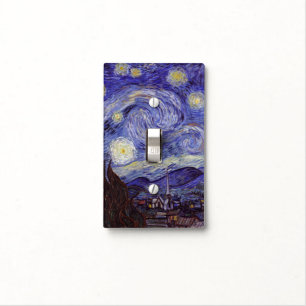 Vincent Van Gogh Starry Night Vintage Fine Art Light Switch Cover