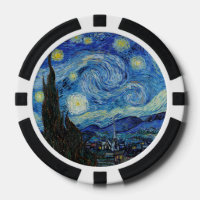 Vincent Van Gogh Starry Night Vintage Fine Art