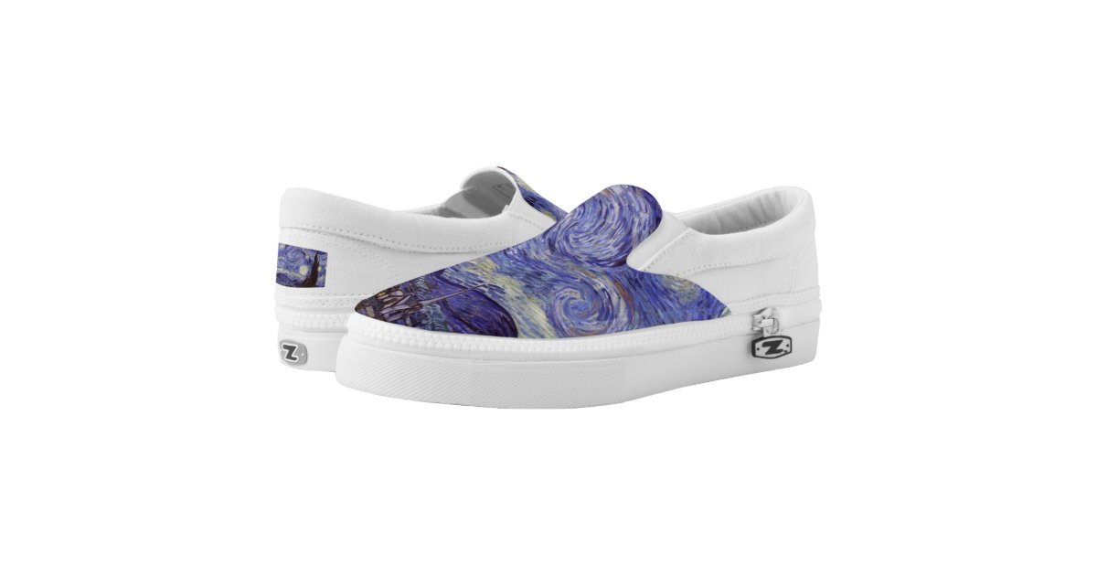 Van Gogh Starry Night Custom Converse High Top Sneakers