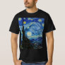 Vincent Van Gogh Starry Night Vintage Fine Art T-Shirt